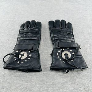 THINSULATE 3M - Thermal Insulated Genuine Leather Men's S Motorcycle Gloves   HR